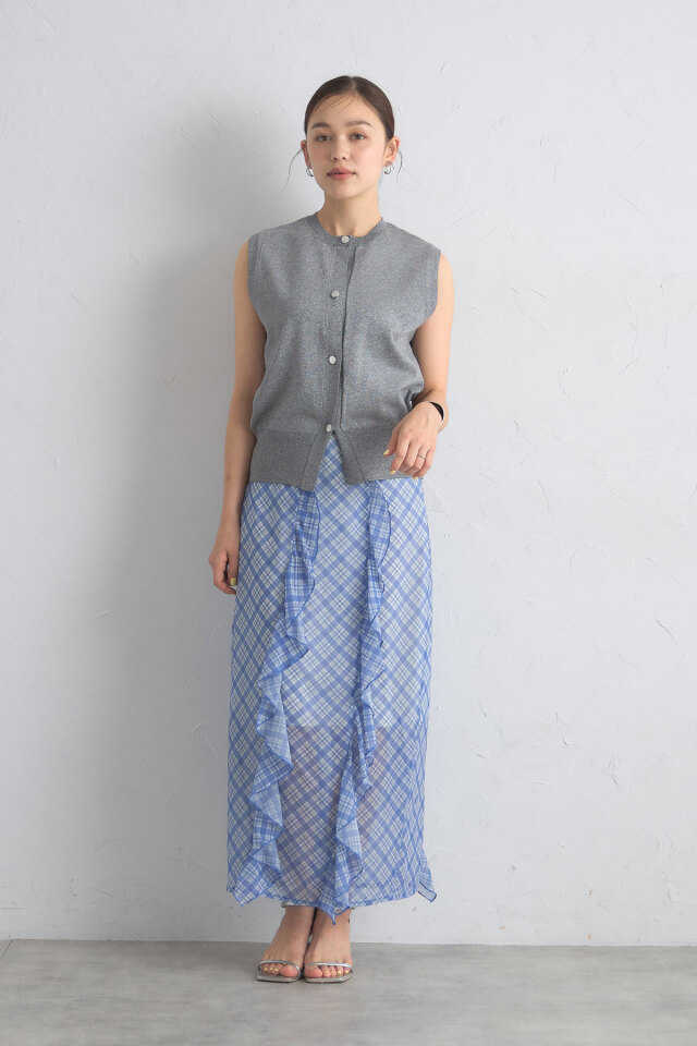 【新品タグ付】UN-SOPHIE アンソフィー ウエストラップリボンスカート WAIST WRAP RIBBON Skirt - un-sophie