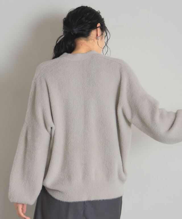 フェザーニットオーバーサイズカーディガン 《うさぎニット》