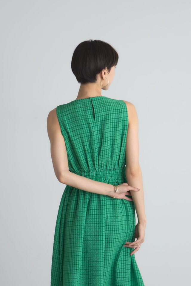 ツモリチサトワンピース カップ付きノースリーブ古代エジプト青い空と広がる砂漠 ツモリチサト tsumori chisato ワコール wacoal ワンピース