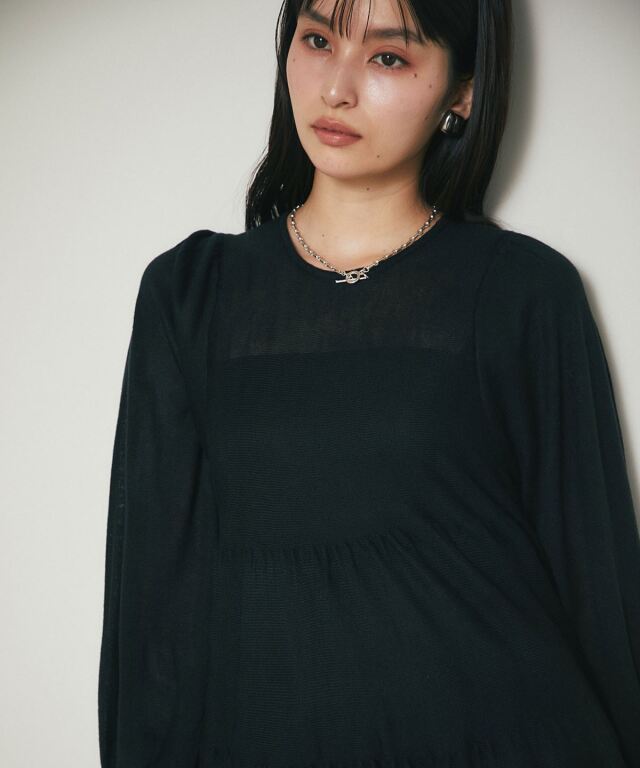 【美品】 スナイデル ティアードチュニック 2024SS 黒 サイズ1 M レースティアードチュニック – WEGO ONLINE STORE
