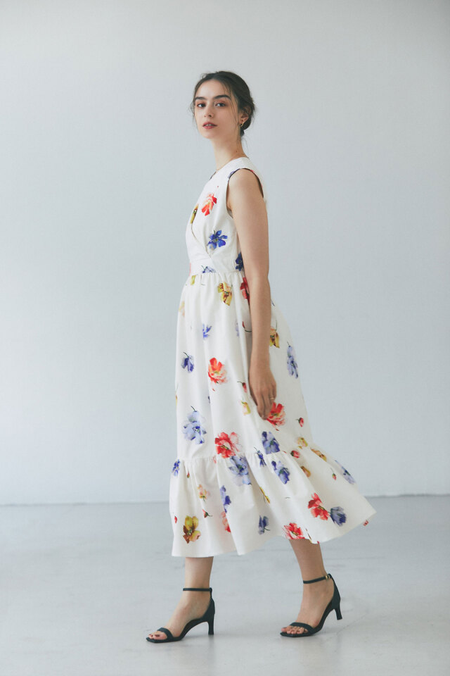 【美品】&.NOSTALGIA フラワーカシュクールワンピース 美品】&.NOSTALGIA フラワーカシュクールワンピース - メルカリ