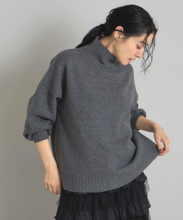 【試着のみ】JOURNAL STANDARD バックスリットハイネックニット バックスリット ハイネックニット（1277KI08） | COMME CA ISM