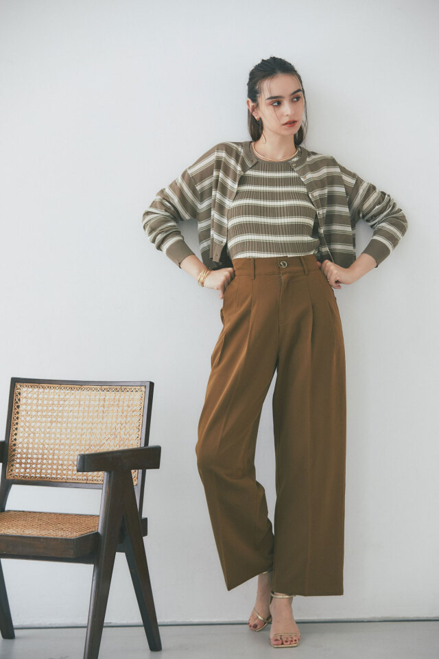 マルチボーダーアメスリタンクトップ