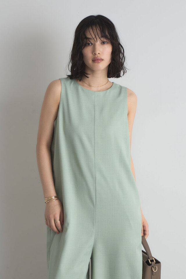 ノースリーブオールインワン