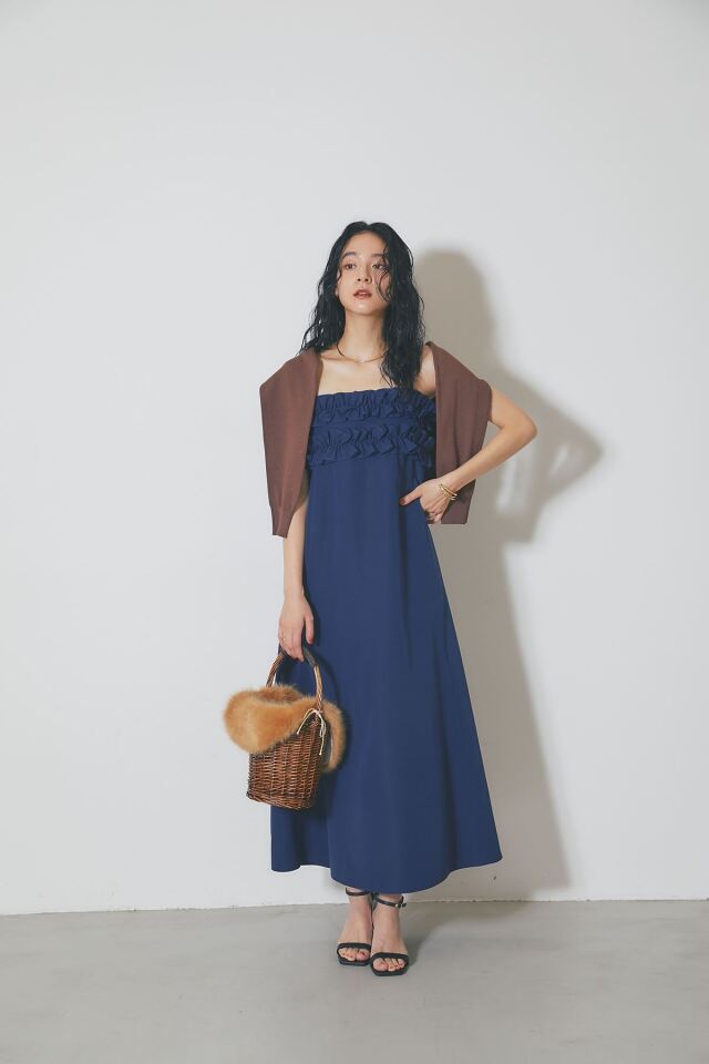 90s antique コットンガーゼ異素材フリルキャミワンピ wishcore 90s antique コットンガーゼ異素材フリルキャミワンピ wishcore