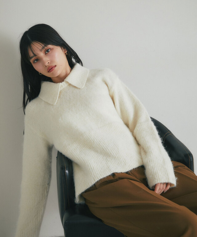 nozomi ishiguro ドッキングニット シャツドッキングニット – WEGO ONLINE STORE