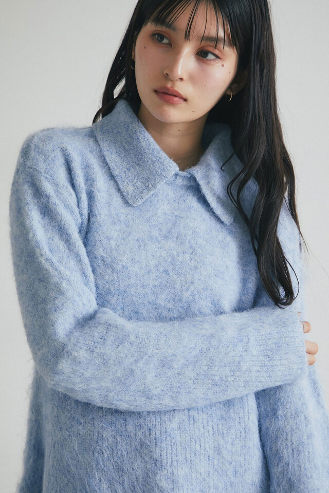 ケーブルニット