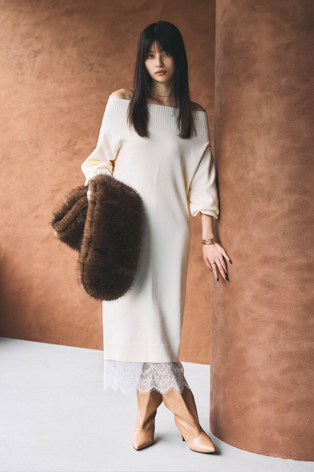 ケーブルニット