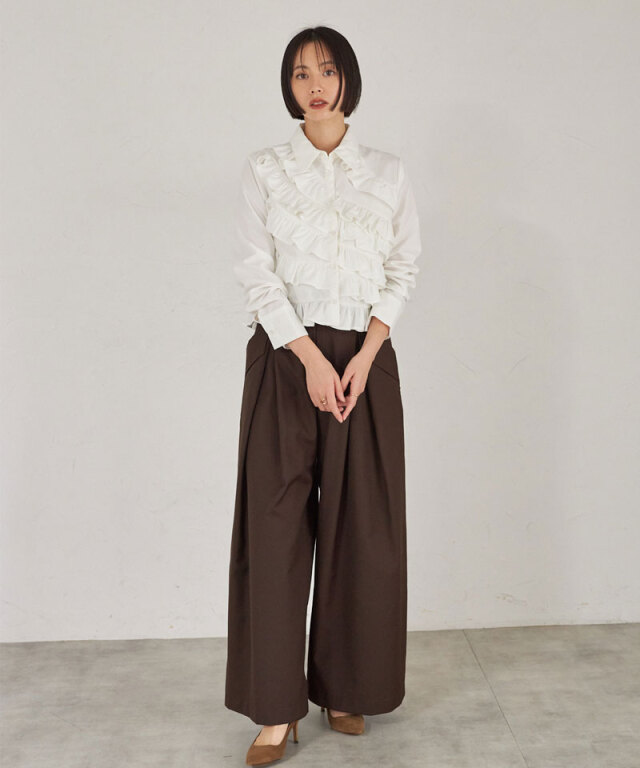 最終sale⭐︎新品✦︎ブランルビエ❤︎ブラウス・プルオーバー 最終sale⭐︎新品✦︎ブランルビエ❤︎ブラウス・プルオーバー 【公式