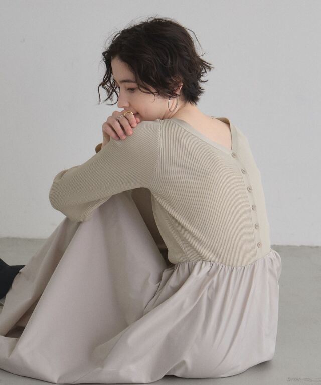 11月27日WEB限定再販！前後2WAYドッキングワンピース