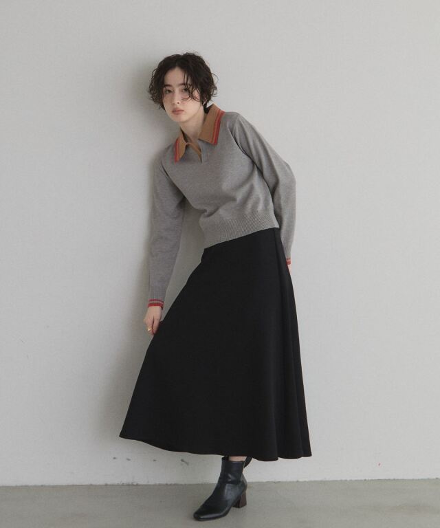 マルチカラーポロニット