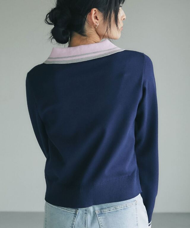 マルチカラーポロニット