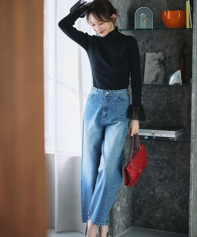 Deuxieme Classe MARILYN MOON別注フレアスリーブニット セール