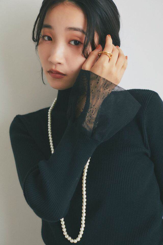 ケーブルニット