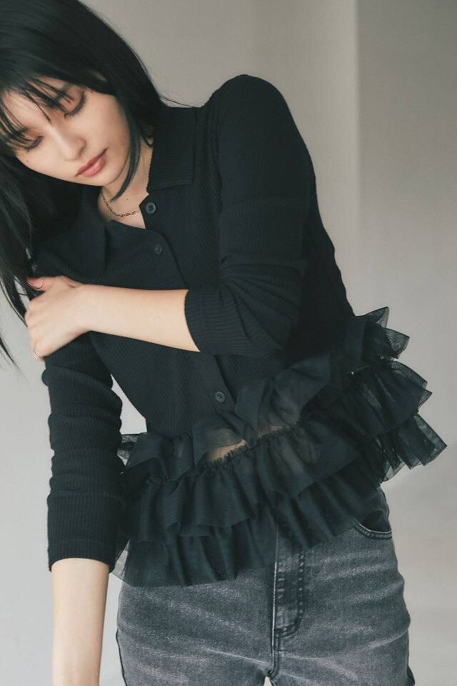 ケーブルニット