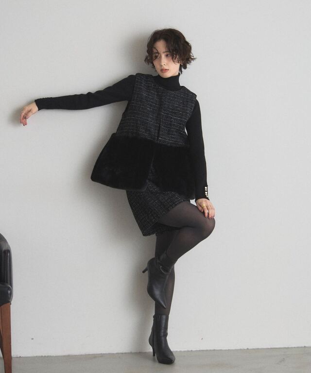 ルネ　ツイードショートパンツ　34 ルネ ツイードショートパンツ 34 楽天市場】Rene ツイード