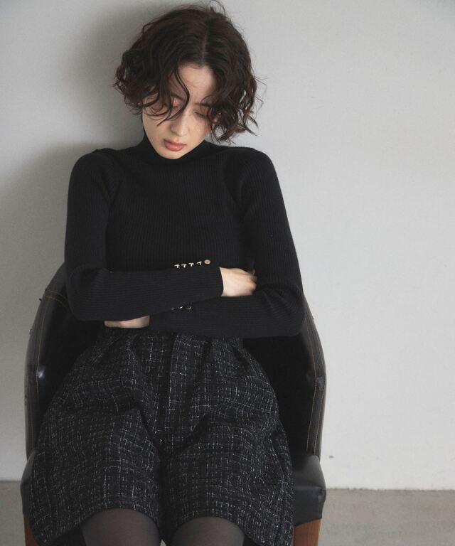 ツイードショートパンツ