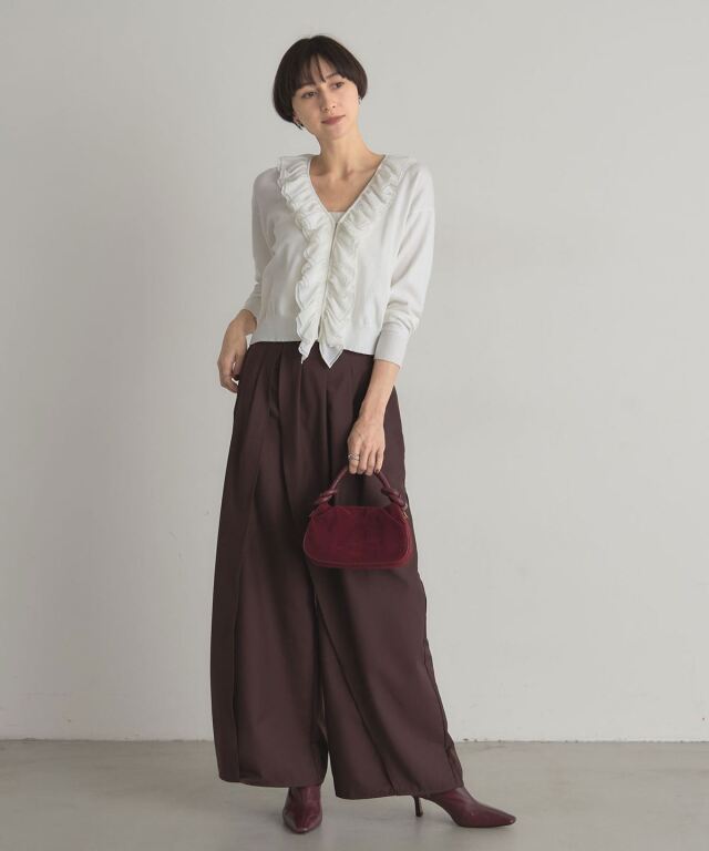 クロスオーバーパンツ