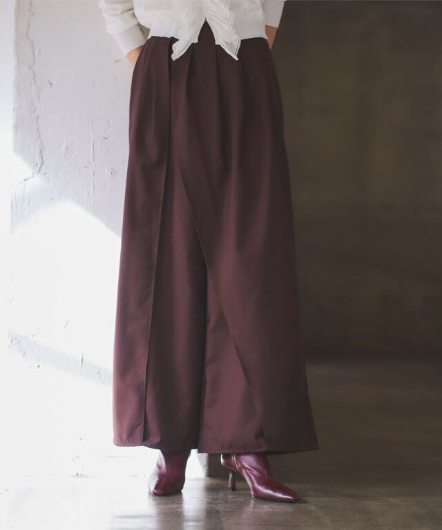 【FINAL SALE】クロスオーバーパンツ＊SALE品につき返品/交換/注文確定後の変更キャンセル不可＊