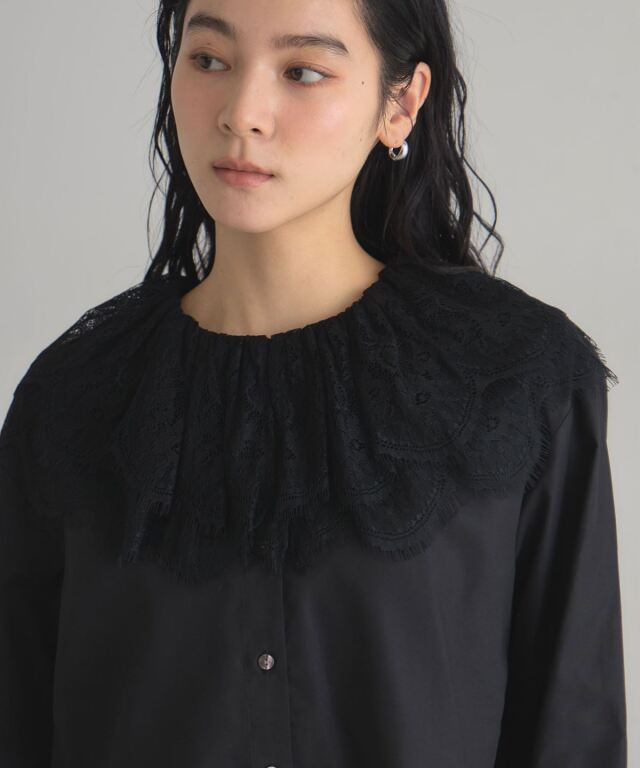 美品！グレースのシェルカラーブラウス WOMEN シャツ・ブラウス GRACE CONTINENTAL グレースコンチネンタル 通販