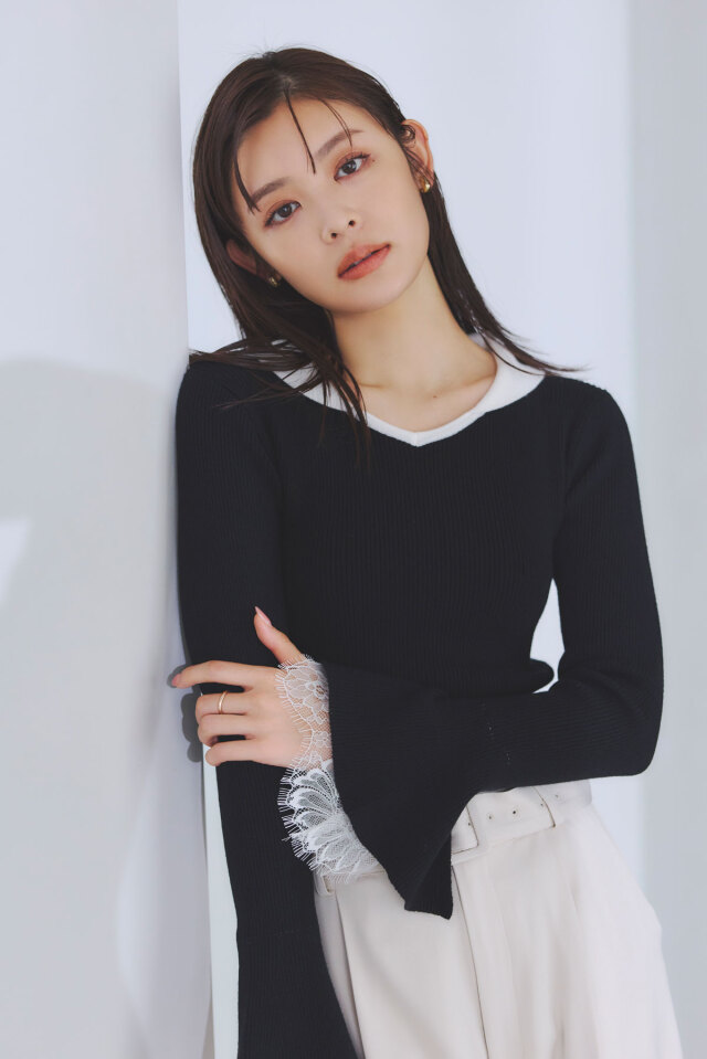 ケーブルニット