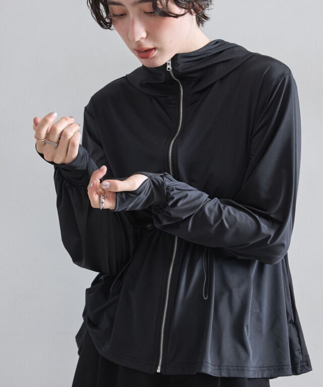 美品☆yori☆ペプラムジップパーカー 美品☆yori☆ペプラムジップパーカー 【公式通販】