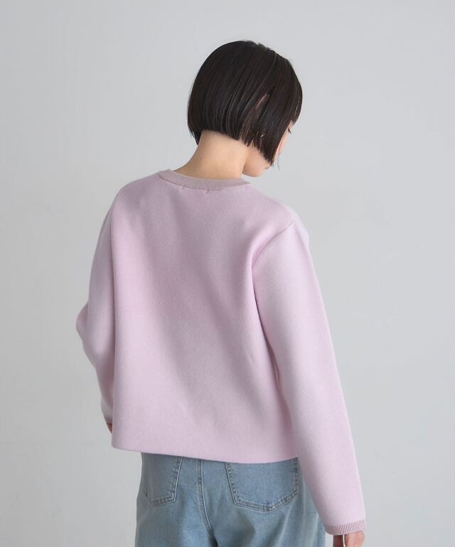 美香さん着用】ゴールドボタンニットジャケット