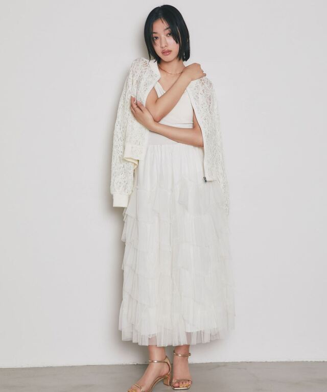 CONNSE シアーブルゾン WHITE シアーブルゾン – CONNSE