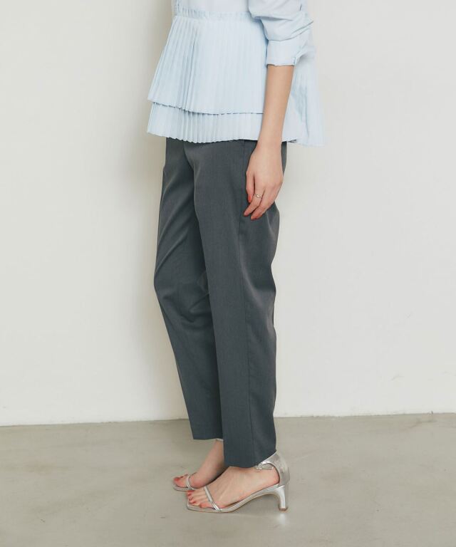 美シルエットテーパードパンツ 【セットアップ対応】