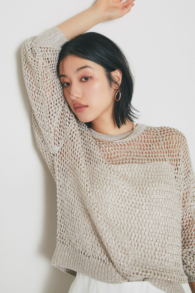 ケーブルニット