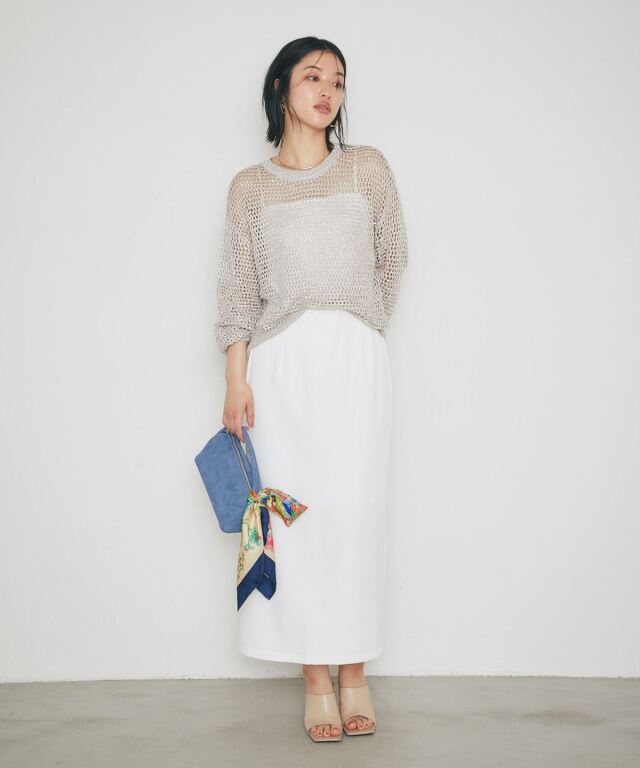 スリットナロースカート