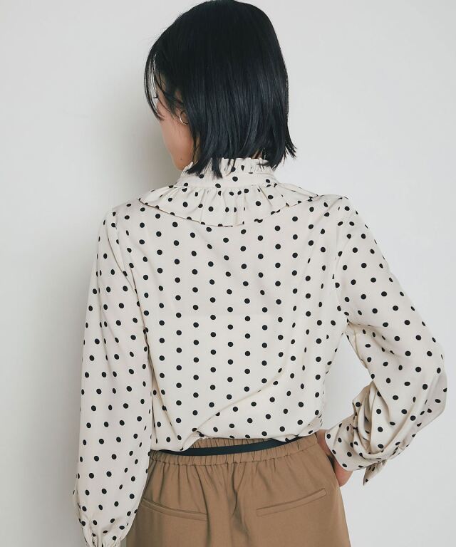 ▲新品・未使用混在　プチプラハイブラ　まとめ ドットエレガンスブラウス