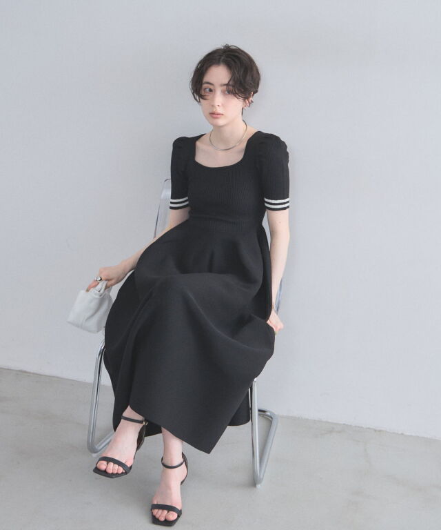 WORLD BAZAAR ネイティブ オルテガ ハンドニット ワンピース SALE】【DESERT ROSE】ベルスリーブニットワンピース○☆JYOP-1