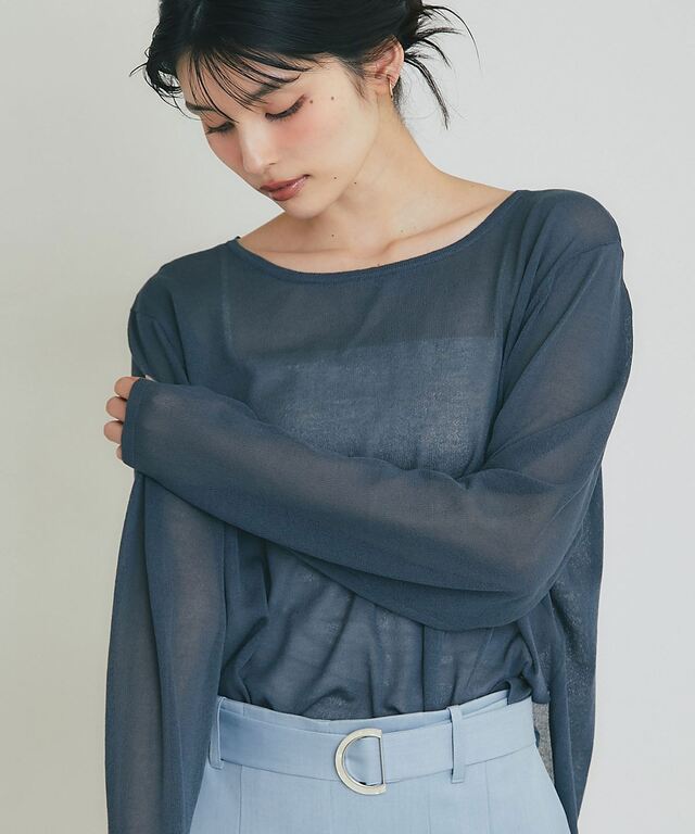 kaappachanさん専用 接触冷感・UVカット・花粉ブロック・ウォッシャブル】ボートネック