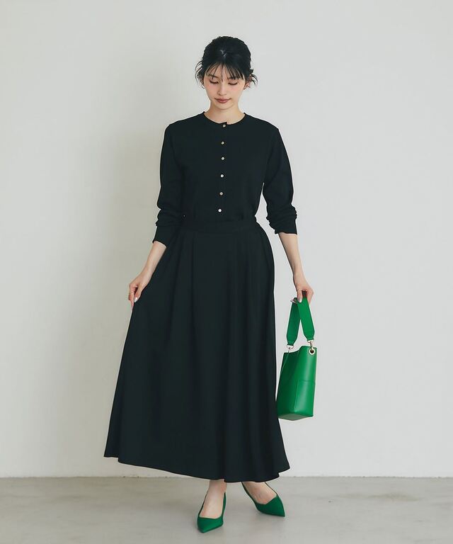 ストレッチポンチスカート 【セットアップ対応】