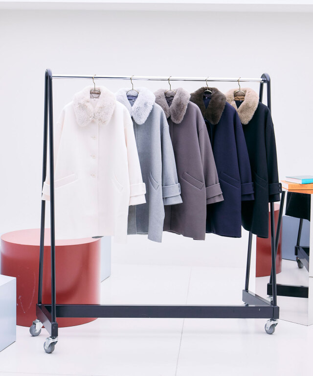 【入荷希望受付中☆】ファーカラーコート