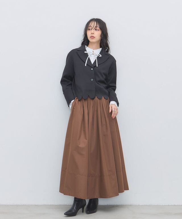 スカラップショートジャケット