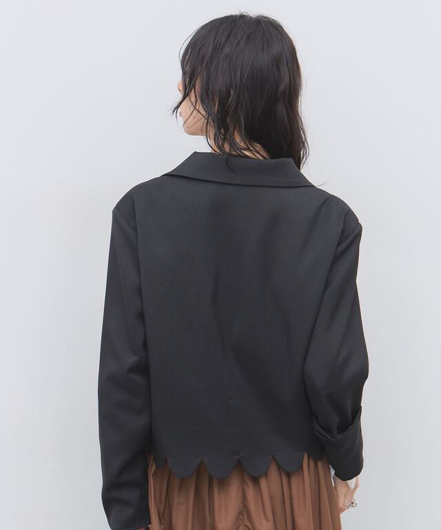 スカラップショートジャケット