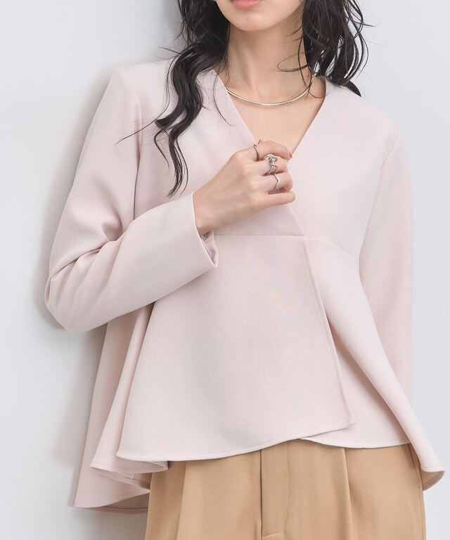 エレガンスフレアブラウス