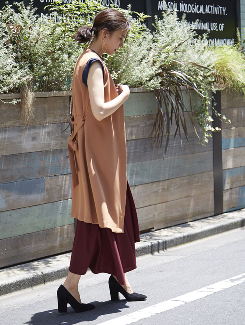 2way Gillet One Piece レディース ジレ ワンピース Sale品につき返品 交換 注文確定後の変更キャンセル不可