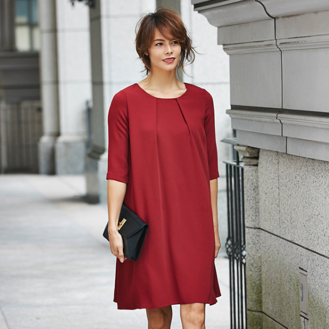 nostalgia luxe line occasion one piece レディース aライン