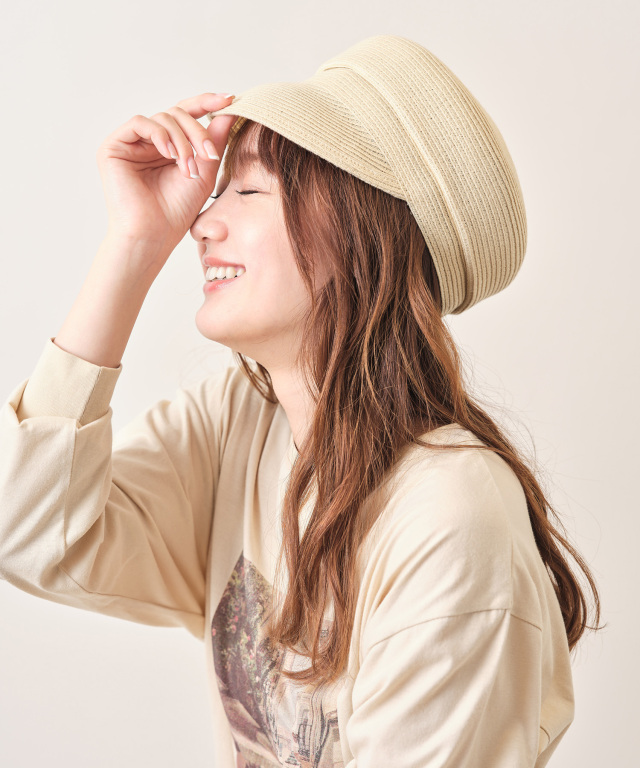 成瀬愛里さん着用】ウォッシャブルキャスケット