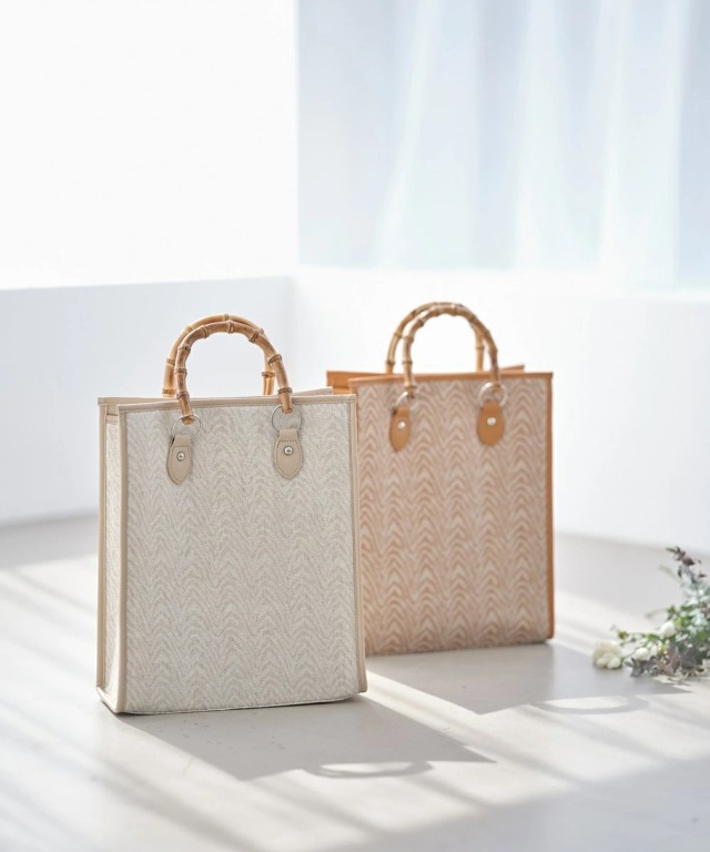 《early summer》ゼブラジャガードトート《一部の店舗のみ入荷》