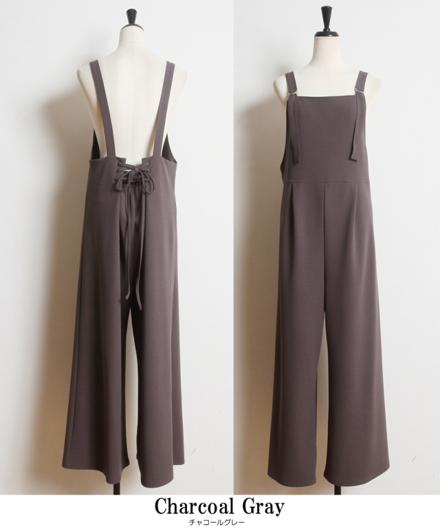 【たまご】レースアップサロペット GISELe 4月号掲載】atelier SOMETHING LACE UP SALOPETTE