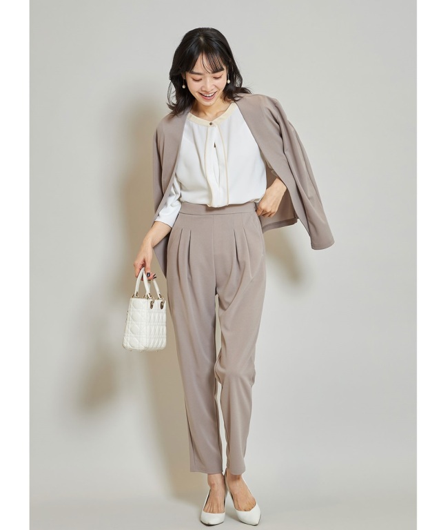 カットジョーゼットパンツ《CEREMONY STYLE》