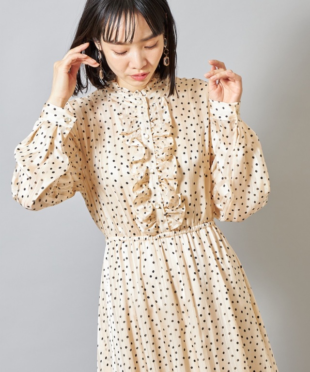 シアーランダムドットワンピース《一部の店舗のみ入荷》