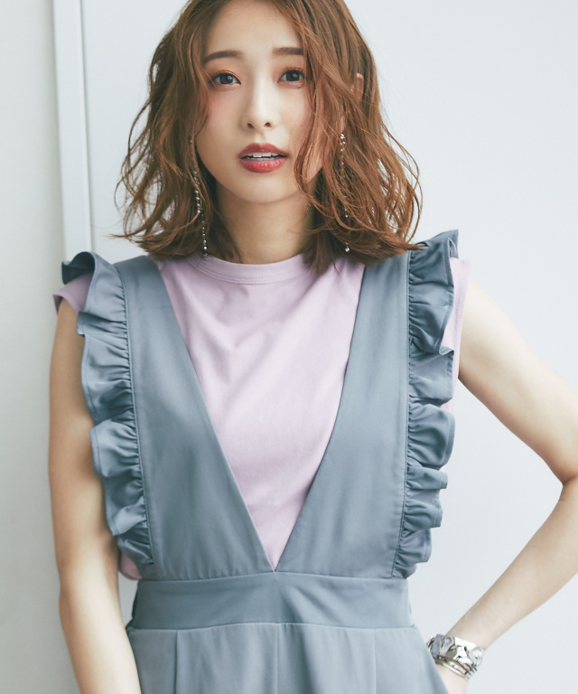 【@sa_youuさん着用】オーガニックコットンフレンチスリーブプルオーバー