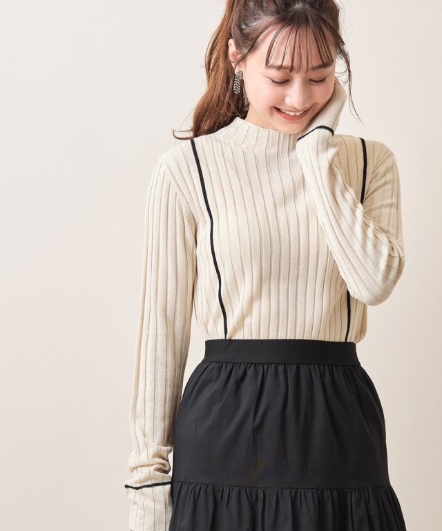 綿タッチニット《一部の店舗のみ入荷》