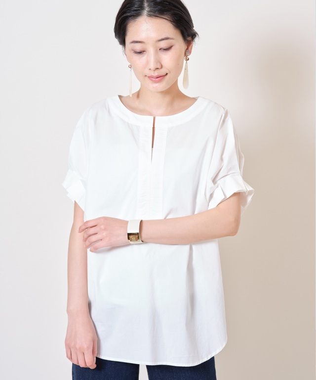 ショートスリーブブラウス※一部店舗のみ入荷