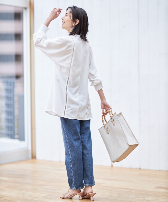 yori  ハシゴレースブラウス ハシゴレースブラウス※一部店舗のみ入荷
